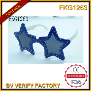 Forme d’étoile simple Frame lunettes de soleil pour les enfants (FKG1263)